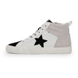 VINTAGE HAVANA Women's Lester White/Black/Grey Pop 8.5 M