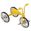 Toy Tricycle Model 3D Car Model Removable Tricycle Ornament Metal