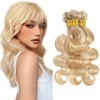 P27613 Bundles Ombre Body Wave Human Hair Bundle 613 Bundle