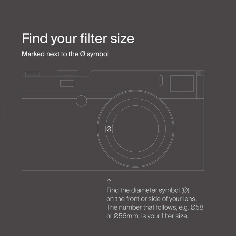 Urth 55mm Magnetic Lens Filter Adapter Ring — Screw-in Adapter