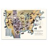 Ducks, Geese & Swans Flyways Map Poster – United States
