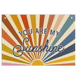 Threegoat You Are MY Sunshine Boys Room Decor Wall Hanging,Long Live Boyhood Nursery Banner,Boho Classroom Playroom Canvas Art for Toddler & Kids,Baby Wall Decor or Bedroom for birthday Gift-B04