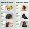 Limer Hair Dye Shampoo Natural Black Pack of 10, Root