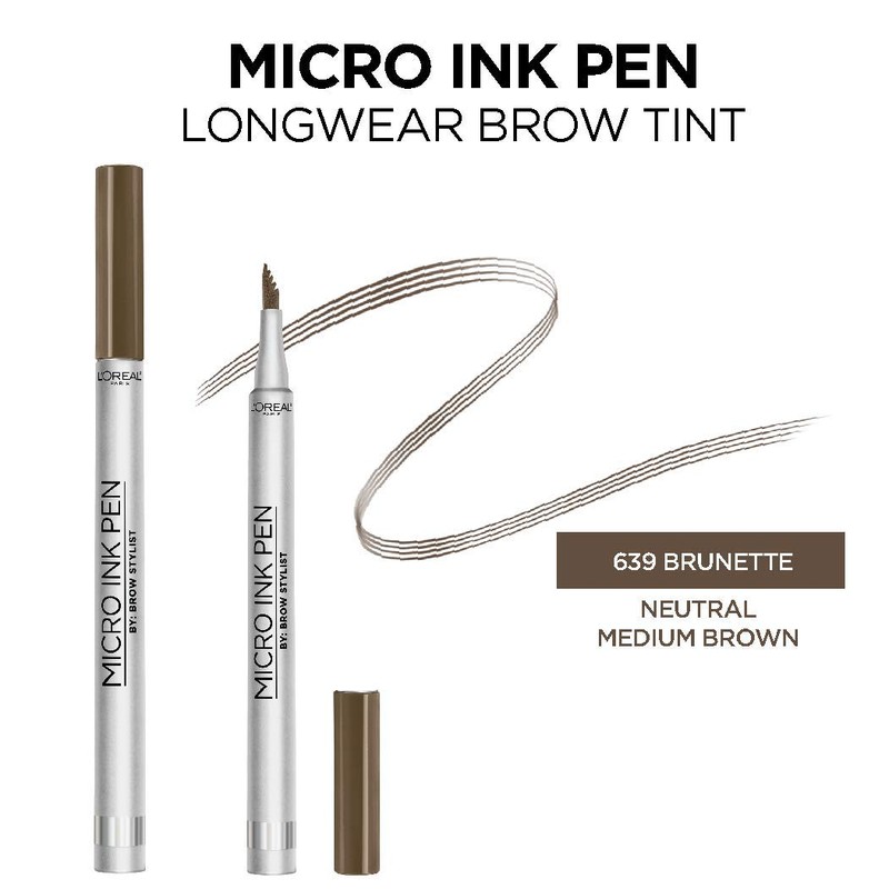 L'Oreal Paris Micro Ink Pen by Brow Stylist, Longwear Brow