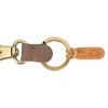 Il Bisonte Key Ring C0551 Key Chain, Leather, Genuine Leather,