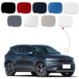 CZShiYue Car Front Bumper Tow Hook Cover Cap Towing Eye for Volvo XC40 2018 2019 2020 2021 2022 Trailer Cover Cap 39847993 Trailer lid (White)