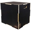 Signature Fitness 3 in 1 Non-Slip Wooden Plyo Box Plyometric