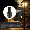 DoubleFill 2 Pcs 3 Inch Light Pole Tenon Adapter 2