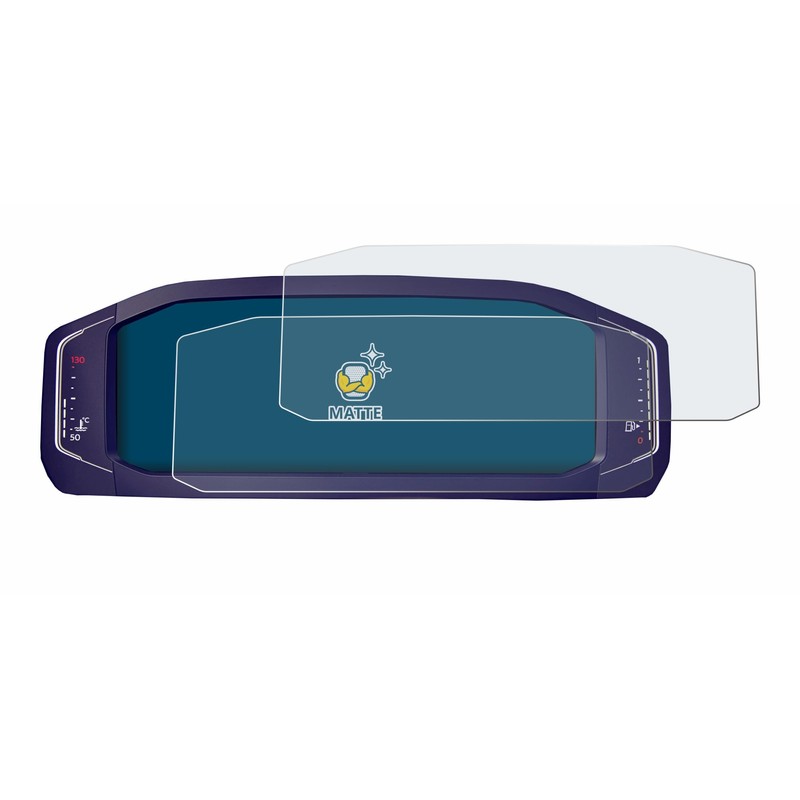 BROTECT Anti-Glare Screen Protector for Volkswagen Passat B8 Digital Cockpit