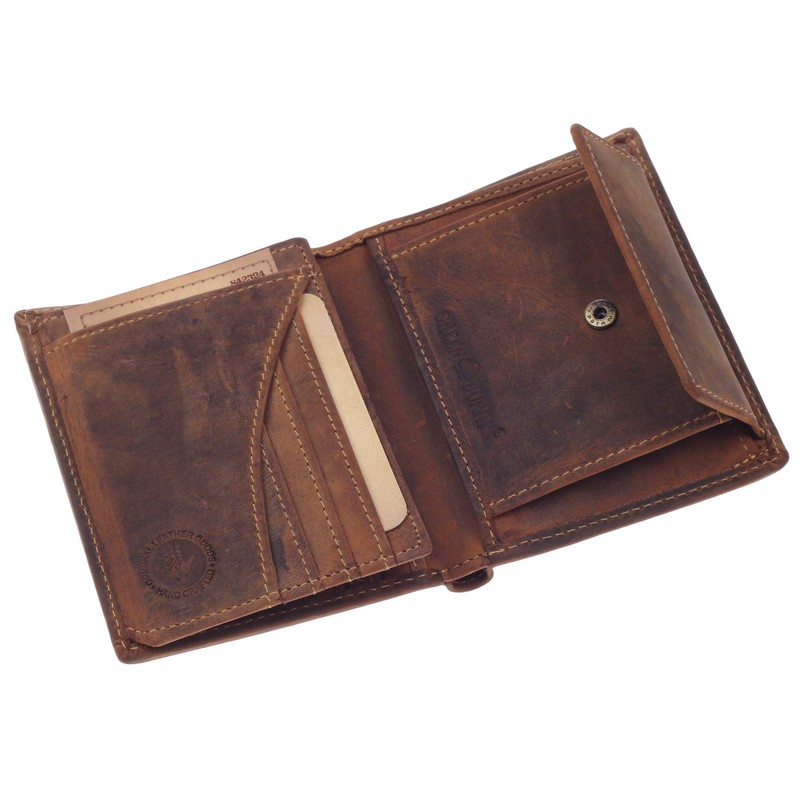 Green Burry Wallet 1701 Brown BROWN
