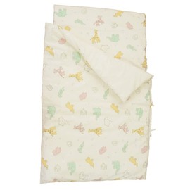 Nap Cover Set of 2 (Anminkan Original Design) Duvet Cover 31.5 x 43.3 inches (80 x 110 cm), Futon Cover, 27.2 x 48.0 inches (69 x 122 cm), Cord, 3 places, Name Tags, All Patterns, Animals, Animals, Animal Patterns, Animal Patterns, Original Nursery, Nurs