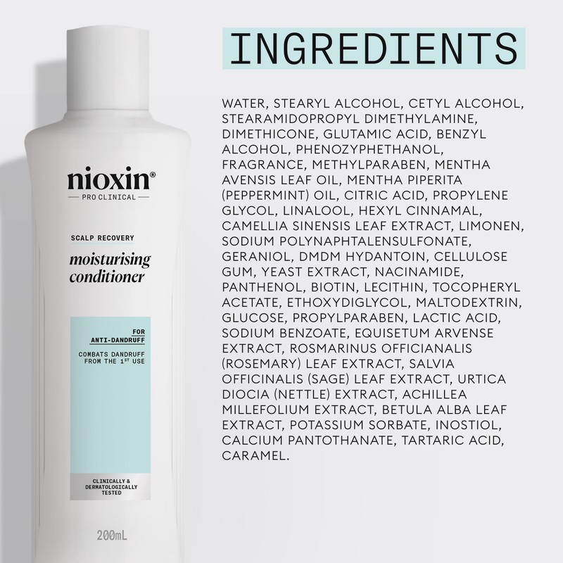 Nioxin Scalp Recovery System Moisturizing Conditioner 200ml