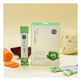 제주농장 유기농 양배추 스틱 1박스 14포 Jeju Farm Organic Cabbage Sticks 1 Box 14 Packs
