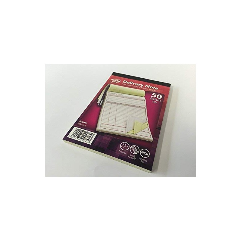 1 x Pukka PAD NCR Duplicate DELIVERY Note Book. 50
