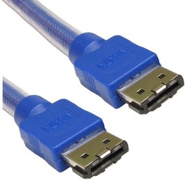 eSATA 300 3GHz High Speed Serial Outdoor Shielded Cable 1.5m [1.5m/1.5m]