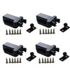 UPEYXDQR 4 Pack Touch Latch Safe Push Latch Safe Push