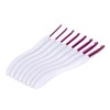 8pcs Crochet Hooks Curved Soft Handle Comfortable Portable Knitting Tool