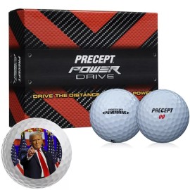Precept New Precept Power Drive Trump - Victory Speech Golf Balls