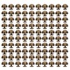 100 Sets Mushroom Rivet 12mm High Hardness Anti Rust Round