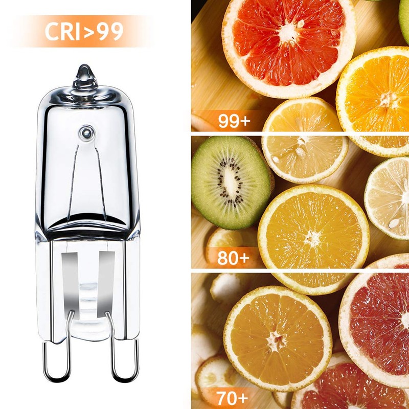 GMY G9 Halogen Bulbs 28W (29W) 230V 320Lm 2800K Warm