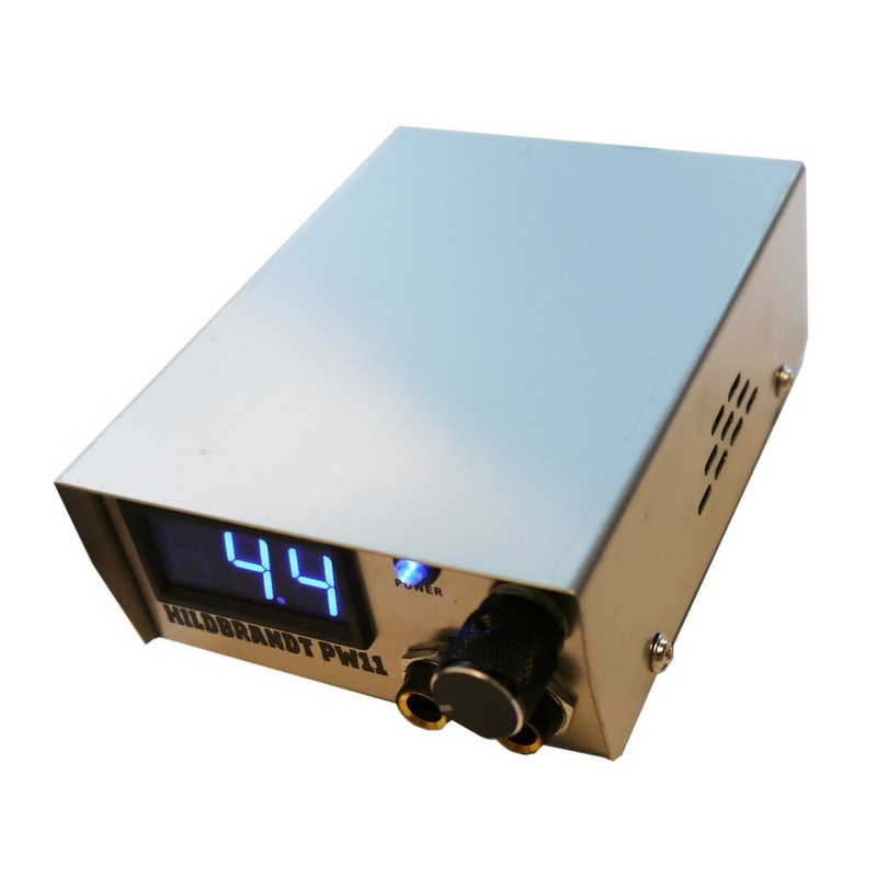 HILDBRANDT Spartan Tattoo Machine Power Supply Unit AC Phono Box