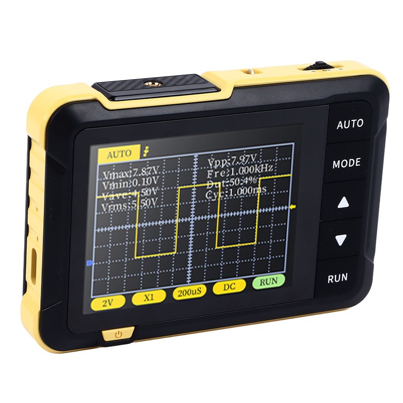 Handheld Mini Oscilloscope Portable Digital Oscilloscope for Beginners Repair Maintenance