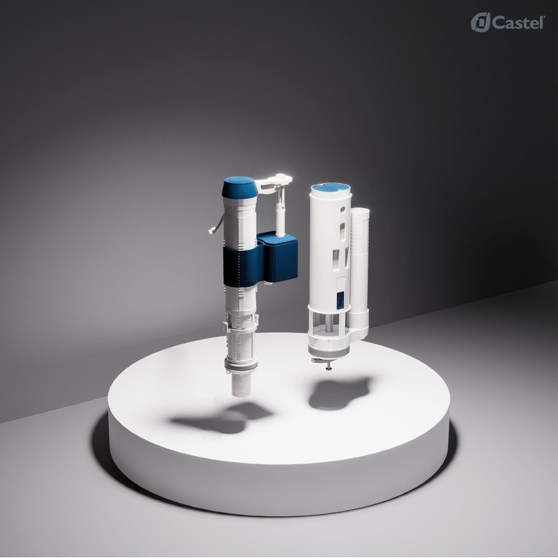 Castel Válvula de descarga y admisión para WC Némesis