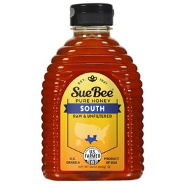 Sue Bee Local Southern Honey, Raw & Unfiltered, Beekeeper-Owned Co-Op, Product of USA, Regional Honey, 24 Ounce (Pack of 1)