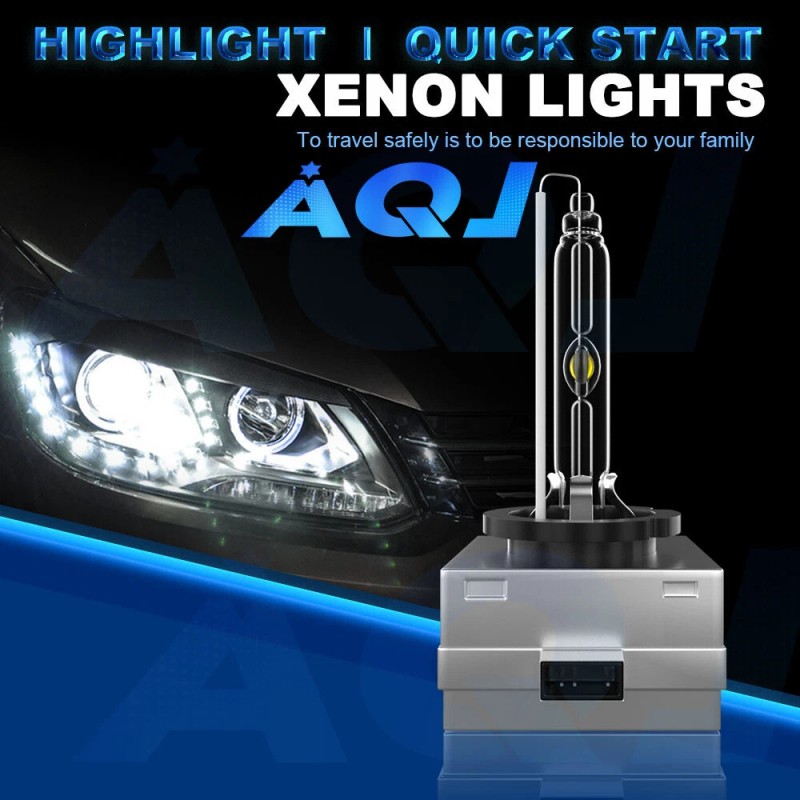 AQJ For Lincoln Navigator 2007-2017 HID Headlight HI/Low Beam &