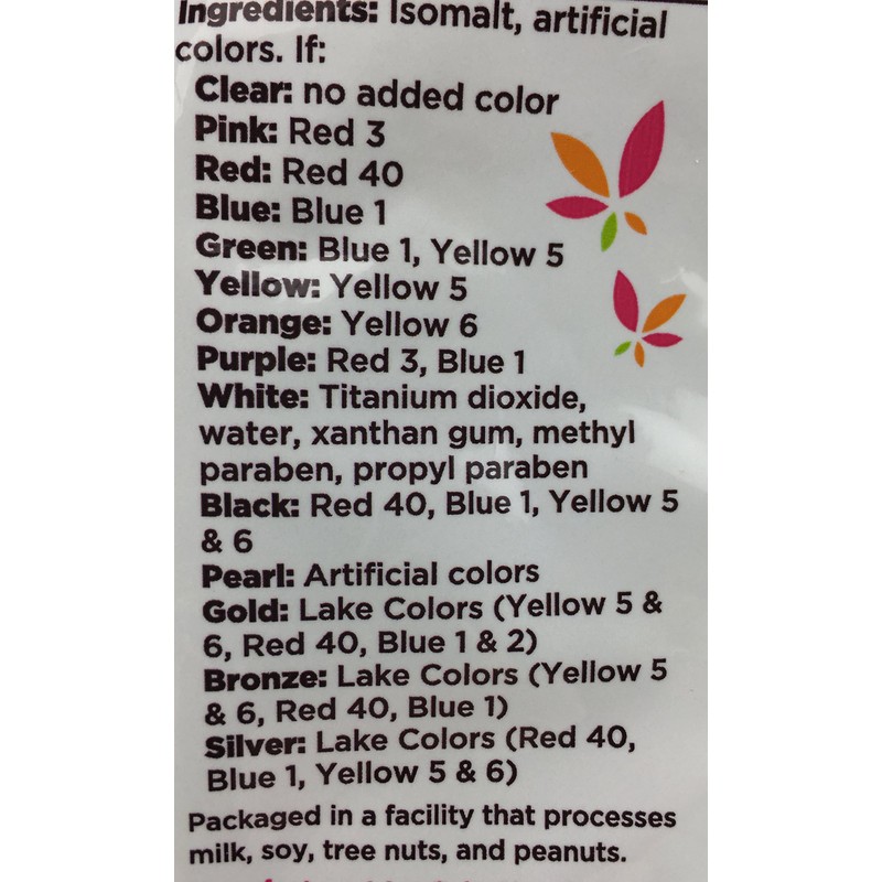 CakePlay Isomalt Nibs - Red