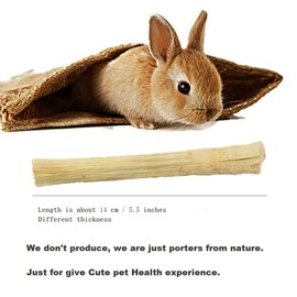 Rabbit Chew Toys, Rabbit treats made from natural sweet bamboo, Keep clean teeth and healthy gums, best bunny chew toys for Rabbits, Hamsters, Chinchillas, Guinea Pigs, bunny, Squirrels ect¡­