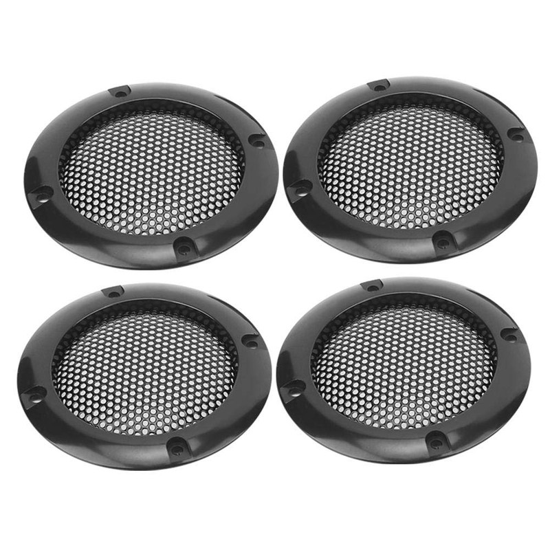 Car Speaker Grill, 4pcs 2inch Audio Speaker Grille Protective Decorative