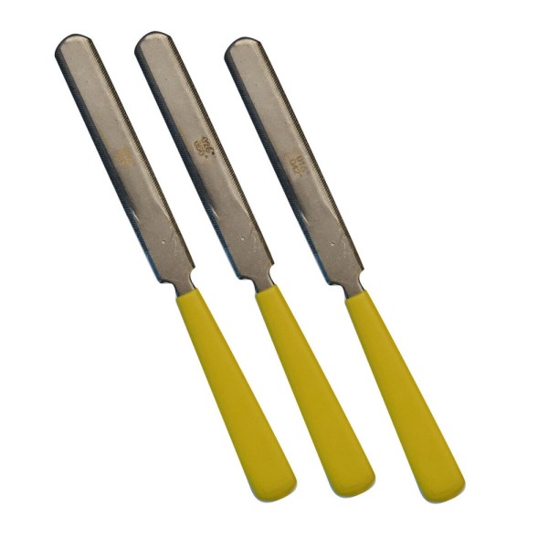 Unbranded 3Pcs Double Sided Guitar Gauged Nut Slotting FileNut Saddle