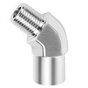 Yoebor Forged 316L Stainless Steel Pipe Fitting, 45 Degree Street