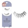 Decorative Eyelashes < 006 > (4 Pairs of Top False