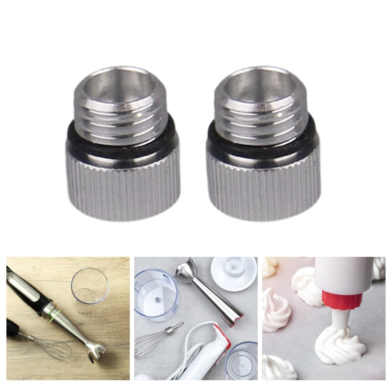 Fenteer 2 Pieces Nozzle Holder Cream Practical Sturdy Whipped Cream