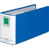 コクヨ ファイル パイプ式ファイル エコツインR(両開き) B4 1/3 2穴 800枚収容 青 フ-RT6819B