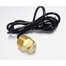 SeaLux Boat Underwater Garboard Drain Plug only Blue LED Light