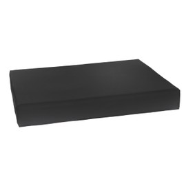 EVERMED Bariatric Wheelchair Seat Cushion with Gel Infused Memory Foam Orthopedic, Coccyx, Tailbone Support - High Resilience for Positioning and Stability (24WX18DX3H)