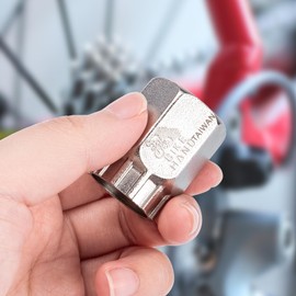 BIKE HAND Bike Cassette Removal Tool - Cassette Lockring Tool - Bicycle Gear Cassette Install Removal Compatible with Shimano HG & Sram (YC-126)