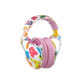 PROTEAR Children Earmuffs, Hearing Protection for Toddlers To Teens, Comfortable Noise Reduction Ear Defenders for Sleeping, Air Shows-Letter