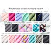Majas Perlen Armband mit Namen Polymer Pastell Candy Silber oder