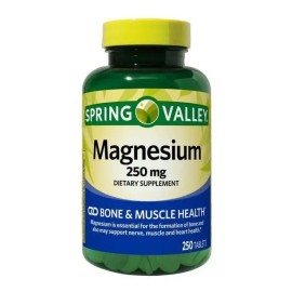 Spring Valley - Magnesio, 150 Mg, 250 Tabs, Spring Valley - Top Quality
