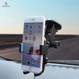 Importeek Soporte Base Celular Tablero Auto Carro Ventosa Holder 360