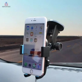 Importeek Soporte Base Celular Tablero Auto Carro Ventosa Holder 360