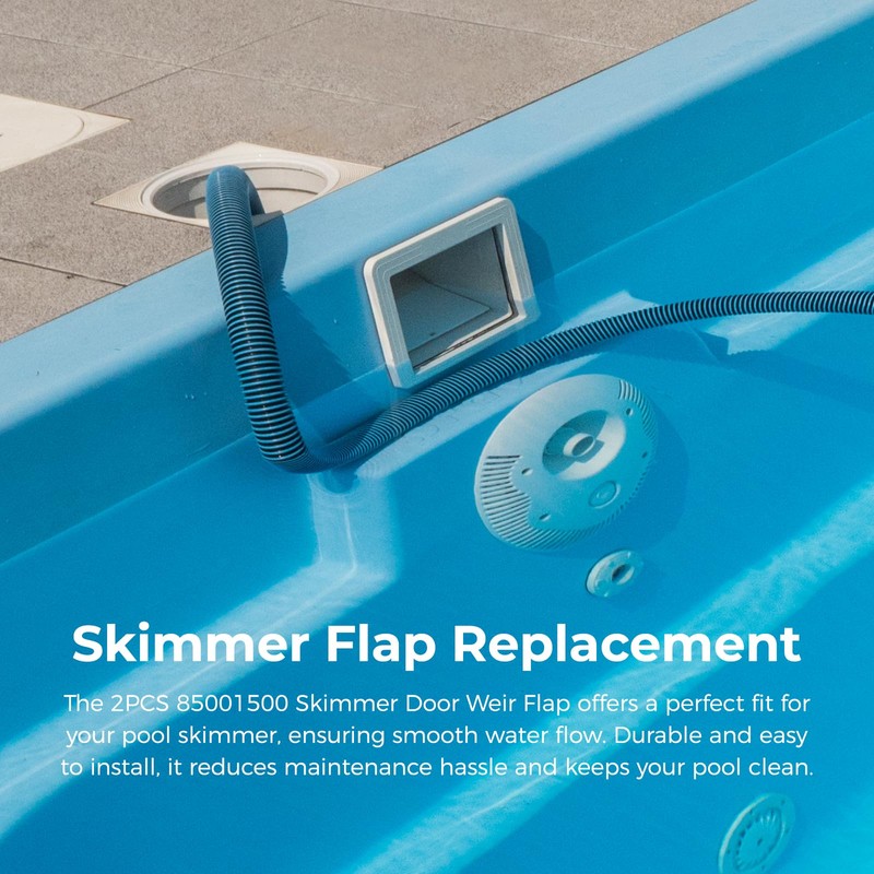 UMONIE 2PCS 85001500 Skimmer Door Weir Flap Replacement