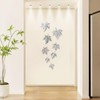 HILIUS Maple Leaf Wall Decor, 8 Pack Resin 3D Wall