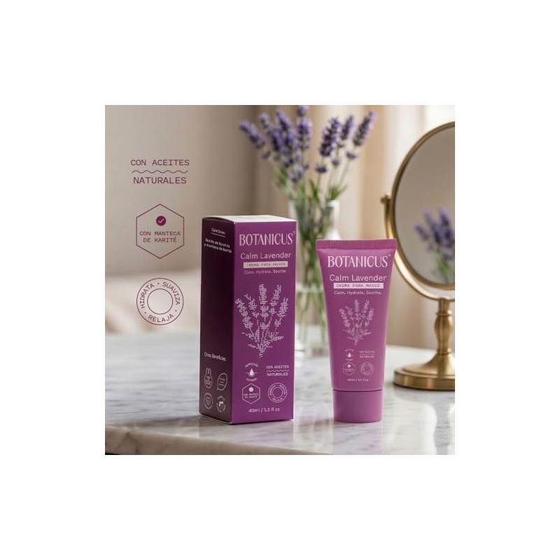 Botanicus Paquete Cremas Manos Lavanda 40ml Hidratación Natural