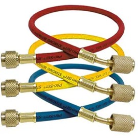 CPS Products HP6A Premium 1/4" Hoses with Anti-Blowback Valve, 6' Length, Pack of 3
