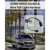 OWNDR 92480-A9020 Tail Light Wire Harness Socket Fit for Kia